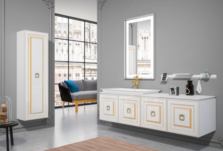 Orka Style 160 cm Banyo Dolabı